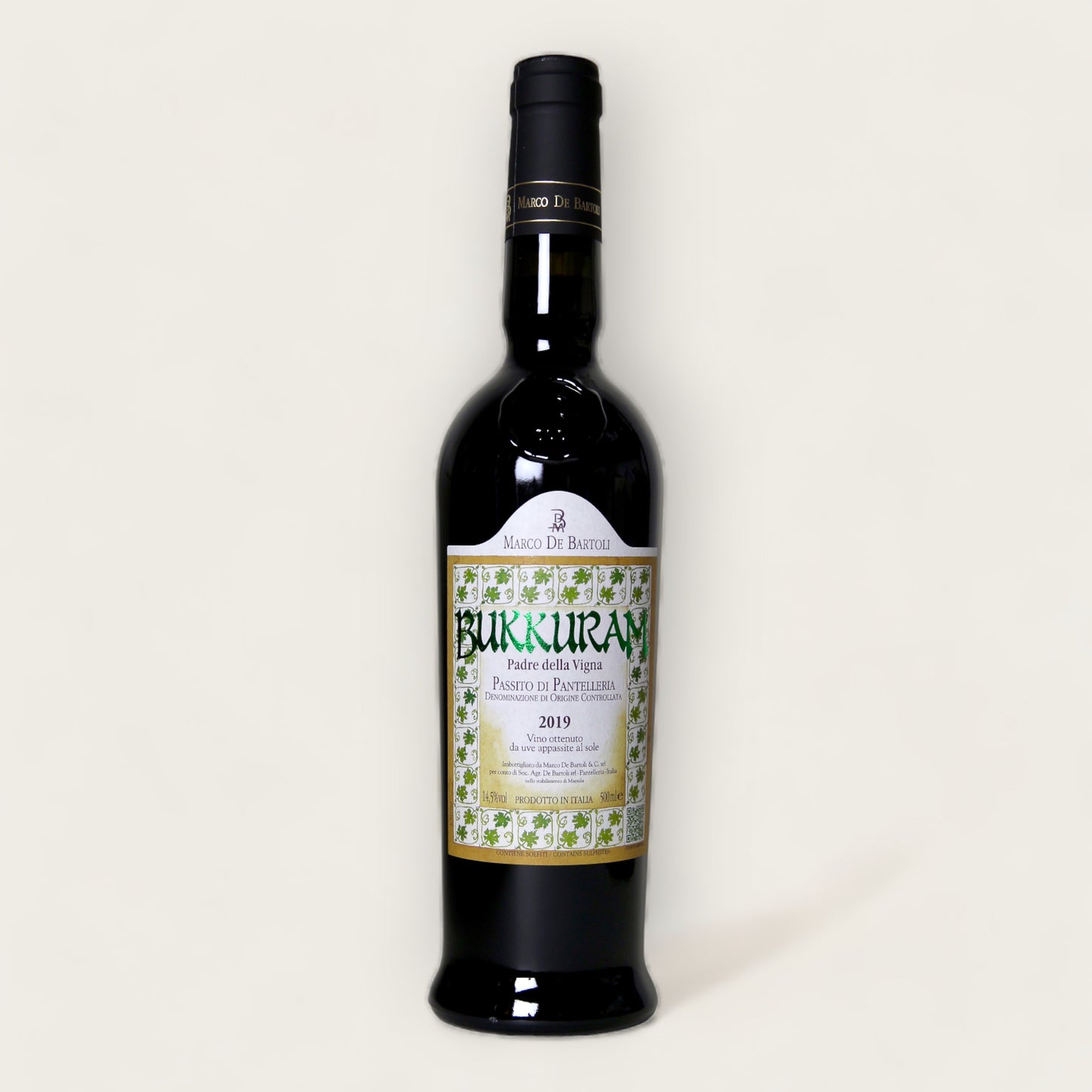 Bukkuram Padre della Vigna Passito di Pantelleria PDO - 2019