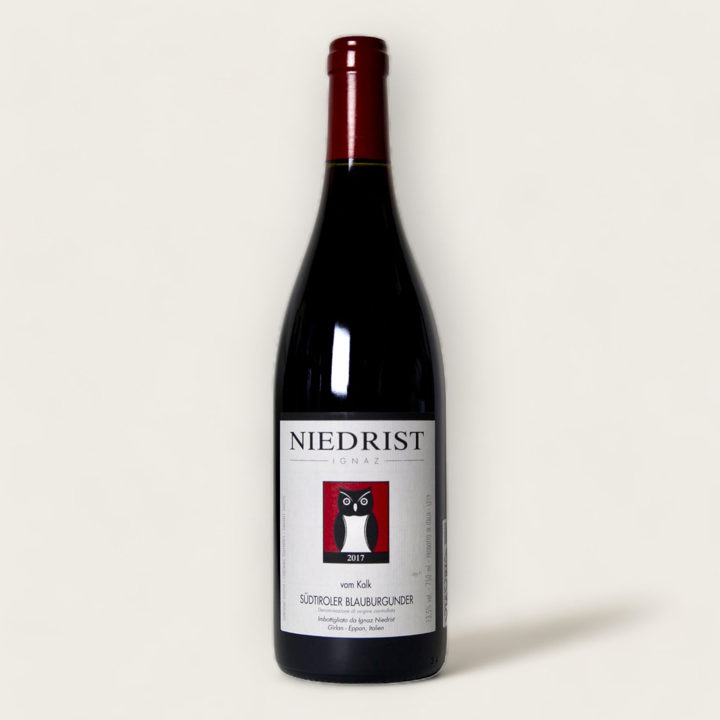 Pinot Nero vom Kalk Alto Adige DOC - 2017