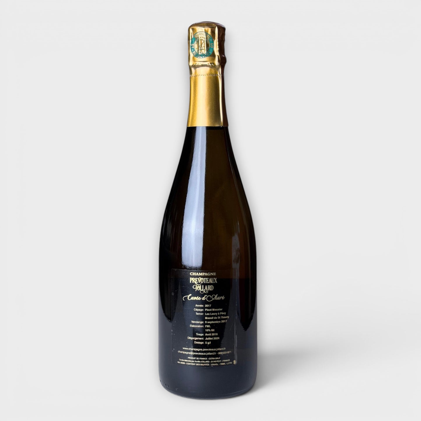 2017 Prevoteaux-Jollard – Cuvée d'Auré – Champagne – France