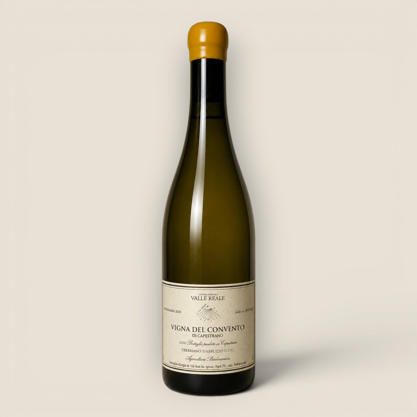 2020 Valle Reale – Vigna del Convento – Trebbiano d’Abruzzo – DOC